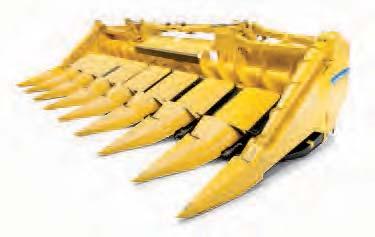10 11 ADDITIONAL HEADERS WIDE HEADER SELECTION FOR YEAR-ROUND UTILIZATION The FR forage harvesters can be equipped with a wide range of headers, beyond the common corn and pickup heads usually seen