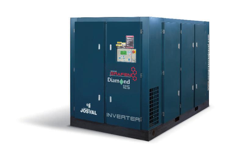 SCREW COMpRESSORS / 57 For companies who use air, variable air consumption rates make it necessary to adapt the load time of the compressor to the real demands of air usage at each moment.