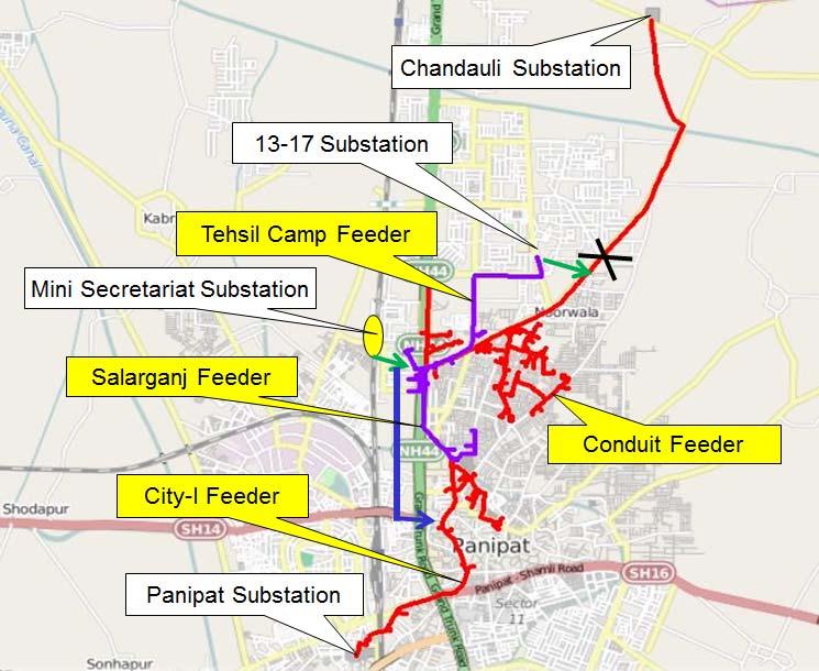 Smart Grid Project Overview Target areas : Panipat City, Haryana