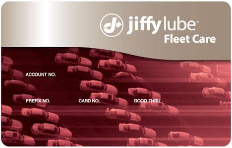 Jiffy Lube Fleet Card 9 Jiffy Lube is taking the next step to streamline method of payment.