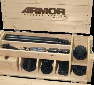 with the Armor drilling system from