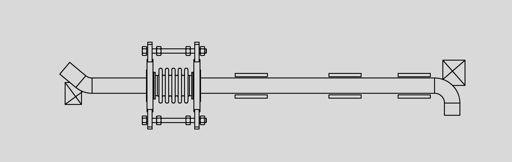 Unrestrained Single Expansion Joint An Unrestrained Single expansion joint is best used when piping systems are equipped with proper guides and anchors, to absorb axial, angular, and a small amount