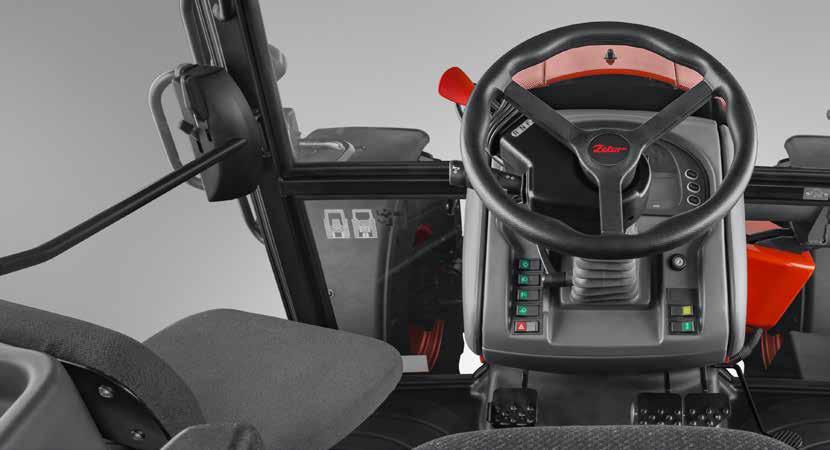 CAB Convenience, comfort and user-friendly, ergonomic design these are the main features of Forterra cabs.