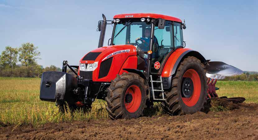 THE BEST-EQUIPPED TRACTORS IN THE ZETOR PORTFOLIO F CL F HSX F HD Max. Power (kw /HP) 100.2/136 100.2/136 108.2 /147 Max.