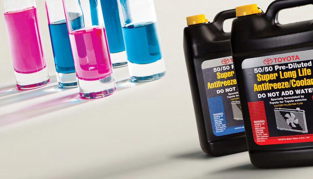 Extended Life and Performance COOLANT Coolant is essential for maximum engine performance and cooling system protection.