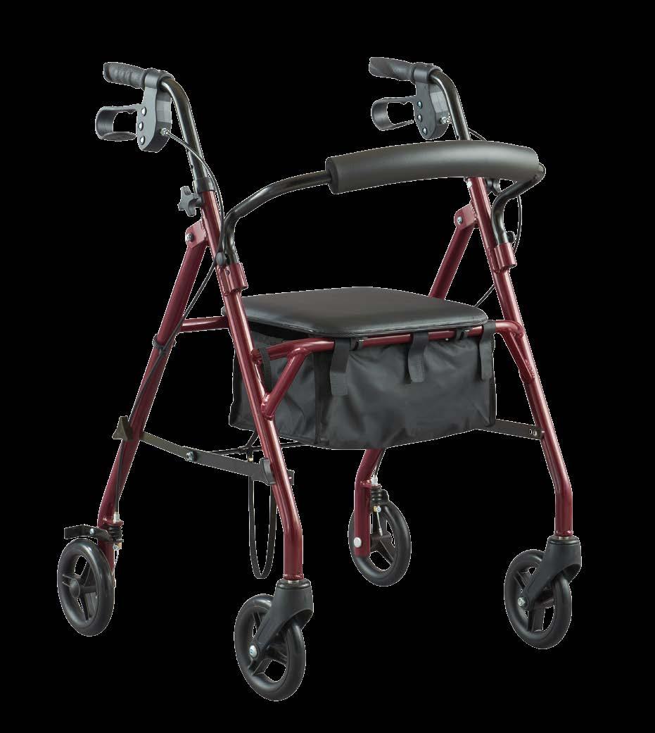 Rollator Parts List Note: You may wish to request a set up and operating demonstration with your local Medical Equipment provider or pharmacy.
