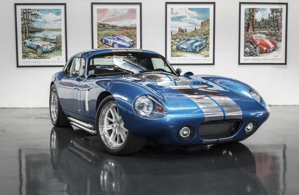 CSX9000 The Shelby Cobra CSX9000 Series was originally referred to as the Daytona Car, the coupe officially earned its name competing in that legendary Daytona Race.