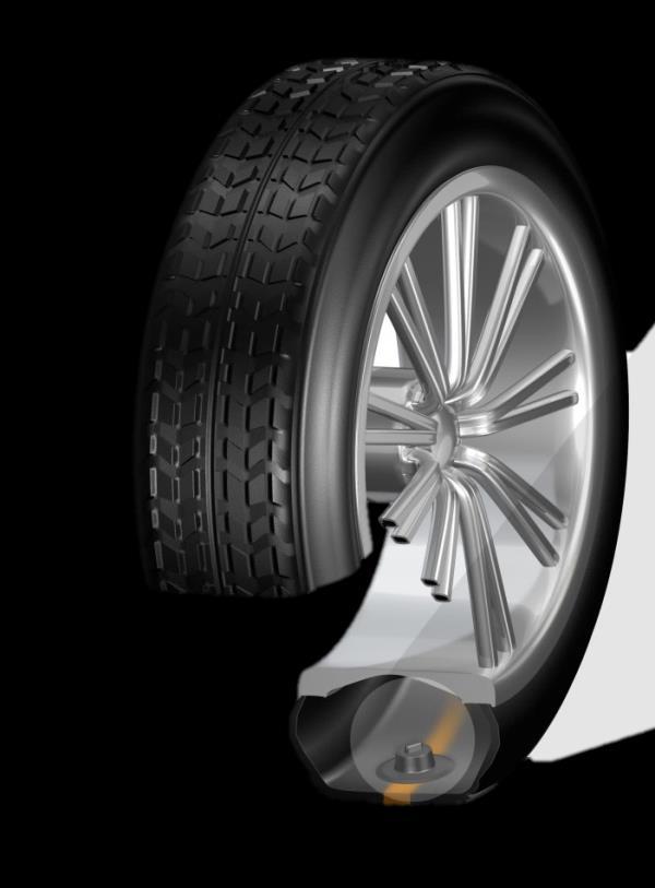 On tire mounting enables new features beyond classical TPMS Load detection Precise