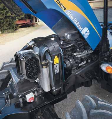 4 5 ENGINE MODERN ENGINES, ECONOMICAL POWER New Holland F5C engines meet modern Tier III emission standards and offer a perfect balance between modern thinking and proven design.