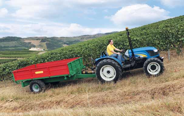 AXLES & TRACTION 9 A PERFECT BLEND OF FEATURES, EASE OF OPERATION AND VALUE PUSH BUTTON TRACTION CONTROL Electro-hydraulic controls manage both 4WD and rear differential lock engagement.