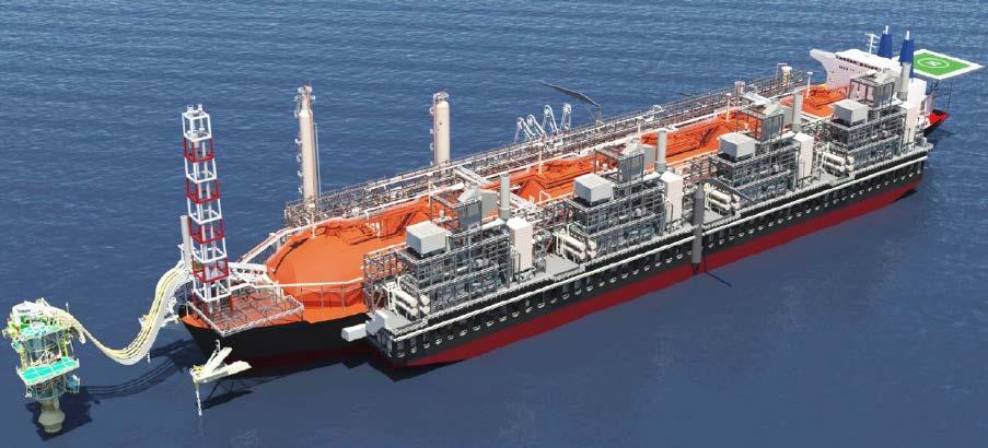 Golar Hilli, FLNG Project Courtesy of GOLAR LNG Kongsberg Maritime s technology will be the backbone of the integrated control and safety system for the new FLNG. K-Spice, Dynamic process simulator.