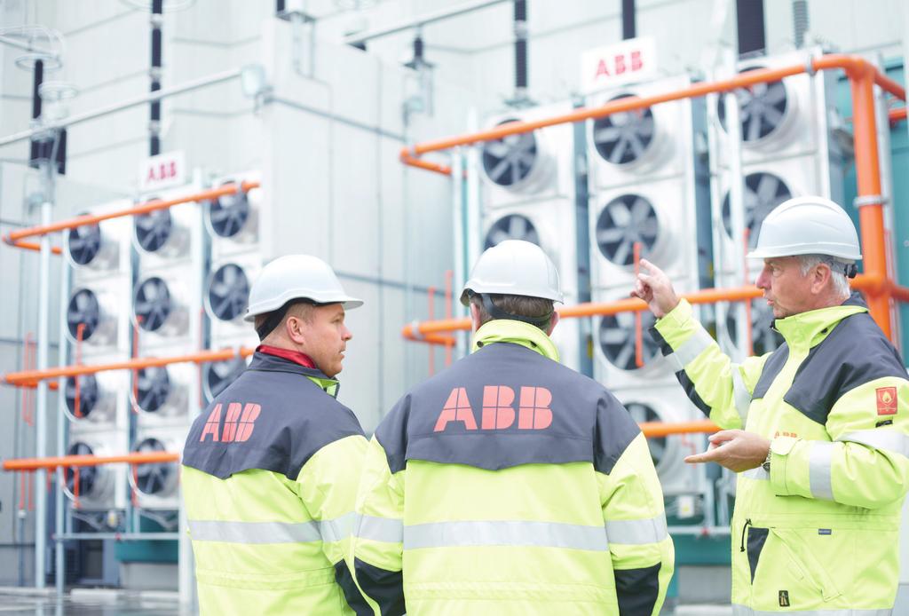 Boosting productivity and efficiency We have always found the ABB service experts to be highly competent and flexible.