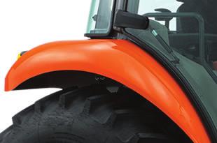 Hydraulic Wet Disc Brakes To decrease operator effort and increase overall tractor longevity, M7060 F12/R12 and all M8560 and M9960 models now come standard with Hydraulic Wet Disc Brakes.