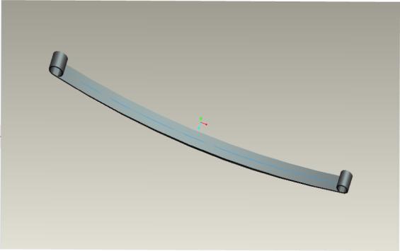 finite element analysis has been done to predict stress and deflection values. Fig.