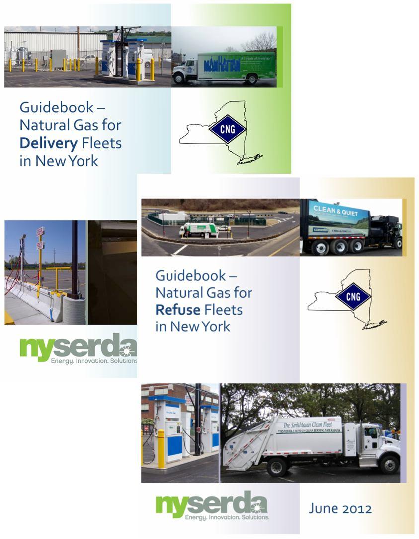 Education and Outreach Fleet Studies Guidebooks available to help fleets understand the process for converting to CNG Studies