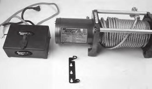Installing Your Winch WARNING Read and understand all instructions and related Warnings, Cautions and Notices before attempting to install or use your Rugged Ridge winch.