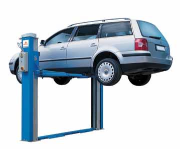 KPS327H 3.2 Tonne Vehicle HOIST with Base The KPS327H hoist with base provides workshops with an economical means of undertaking vehicle servicing and tyre work.