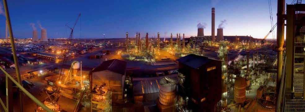 Introduction to Sasol > Sasol is an integrated energy and chemicals company > The world s