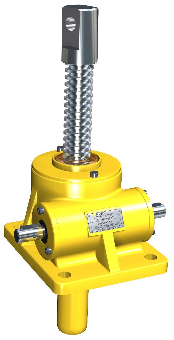 Product description SGT to SGT screw jack Both trapezoidal and ball screw versions ALBERT-SGT-screw jacks are electromechanical transmission components suitable for a wide spectrum of industrial