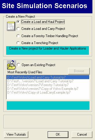 PART 1 SETTING UP THE PROJECT FOR LAKEVIEW ESTATE PROCEDURE On commencing a new project in Site Simulation a project wizard may be utilised to configure the templates used for each job.