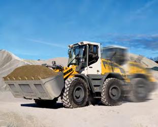 match for Liebherr machines, mainly due to the following factors: Low fuel consumption thanks to higher efficiency and low operating weight.