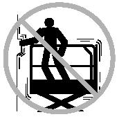 Do not use the platform controls to free a platform that is caught, snagged or otherwise prevented from normal motion by an adjacent structure.