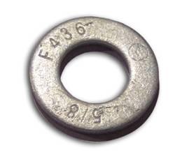Hardware Lock Washers Galvanized w asher Bolts and nuts De sign: ASTM F436 specification.