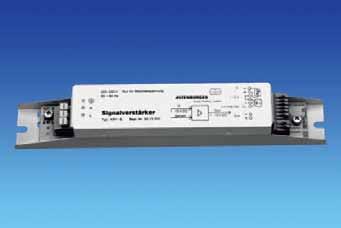 Signal amplifier, type KSV-S Order-no.: 50.13.300 The KSV-S is a current amplifier for the dimming control of a great number of electronic ballasts or electronic transformers with 1-10V interface.