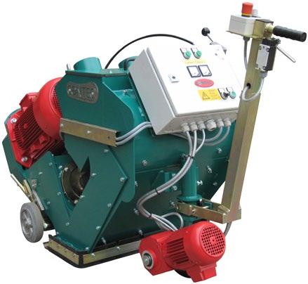 The ELGATOR performs superbly in places where other machines don t dare tread. Hard topping concrete floors, Steel surfaces, Coatings - the production rate will astound you!