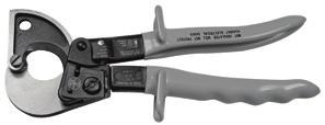 Cutting Capacity, 10-1/4" 63060 KLEIN TOOLS CORP 1 Ratcheting ACSR Cable Cutter, 336 ACSR, 600 MCM Stranded Aluminum