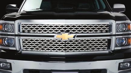 GM BOWTIE GRILLE 84199GM WINDOW TRIM BUMPER COVER Installs easily with pre-applied 3M automotive tape, no drilling