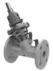 Cocon Q Pressure independent control valve Product specification Size L1 H D K n x Ød 2½ 11.42 15.57 7.28 5.50 0.16x0.75 3 12.20 15.16 7.87 6.0 0.31x0.75 4 13.78 15.94 8.66 7.50 0.31x0.75 5 15.75 20.