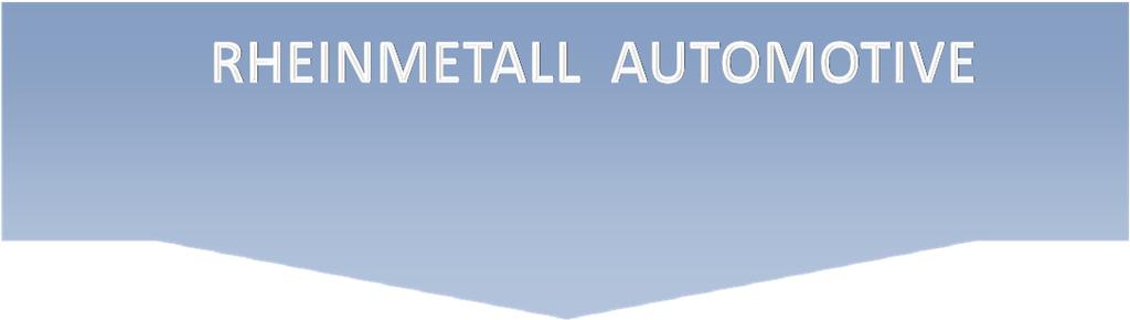Rheinmetall Group The Technology Group for Security and Mobility Addressing the basic needs and megatrends in Defence and Automotive Sales: EUR 4.