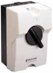 P25M motor protection circuit breaker Accessories P25M insulated enclosure (Surface mounting).