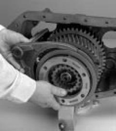 Transmission Overhaul Procedures-Bench Service How to Disassemble the Output Shaft Assembly Special