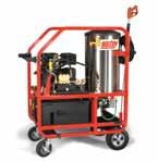 HOT WAter pressure Washers Gas Engine 1200 SERIES and Model 5645 n Gas-Powered n Oil-Fired n Belt Drive n Electric Start n 7-Year Pump Warranty 1260SS 1270SS Shown with optional Portagear Kit 5645