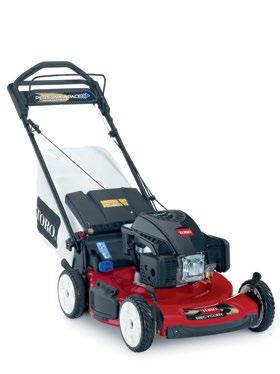Recycler 22 inch All-Wheel Drive For Added Traction in Tough Mowing Conditions.