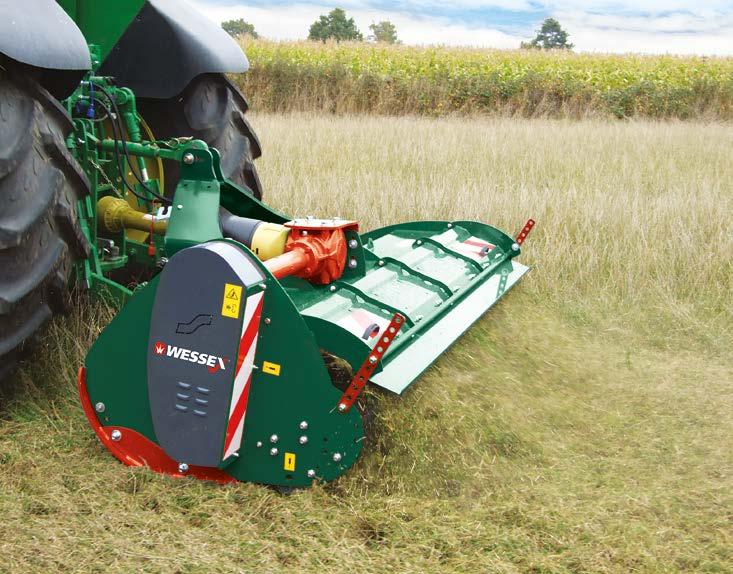 SF SERIES FLAIL MOWERS MANUFACTURING EXCELLENCE SINCE 1962 The WESSEX SF SERIES Flail mowers are designed to meet the needs of the farmer who requires a robust flail for general pasture management,