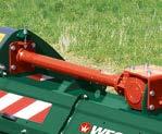 The large diameter, dynamically balanced rotor carries forged hammer-type flails, which will not only leave a good finish on grassland, but will also cope with very dense vegetation and woody
