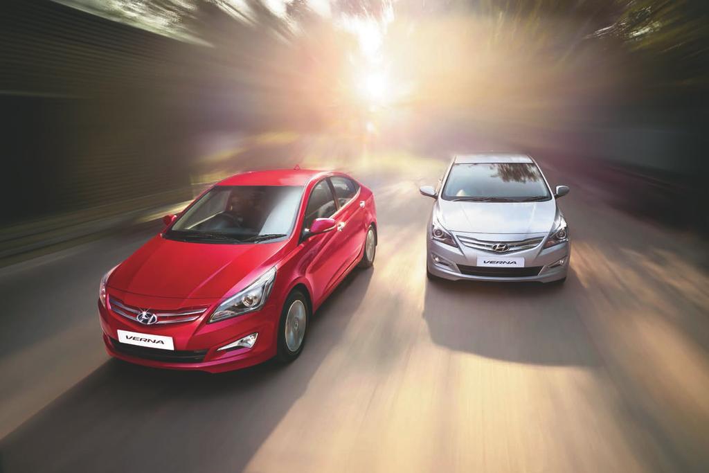 Unmatched Drive Presenting the Verna.
