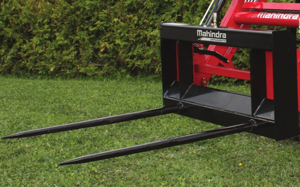 For Tractors 4 : Up to 55 HP 5 : Up to 55 HP 6 : Up to 55 HP 5 : Up to 55 HP 6 : Up to 55 HP 7 : up to 55 HP Category 1, quick hitch ready with clevis pins for fast hook up.