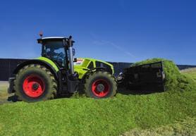 delivering up to more than 500 hp to create a completely new solution for the AXION 900 for endurance work
