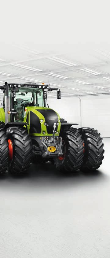The AXION 900. More than ten successful years on the market speak for themselves: in a very short time, CLAAS has become established throughout Europe as one of the leading tractor manufacturers.