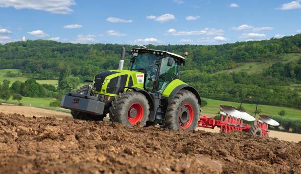 AXION 950 Full potential in any situation. Nm 410 hp max hp The multiple uses of a tractor in this class demand full potential in every speed range.