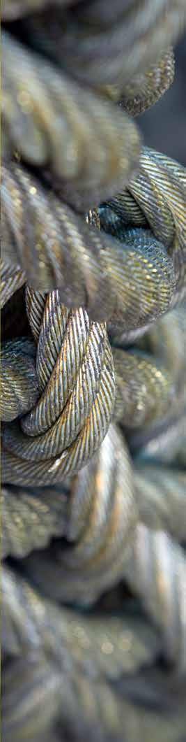 They are also approved for use on galvanized bridge rope.