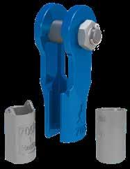 Fast Connector Sockets with bolt and nut Quenched and tempered cast steel Spin resistant Model nr.