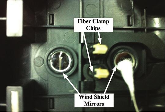Cleaning Wind Protector Mirrors (recommended daily) Refer to Figure 3.