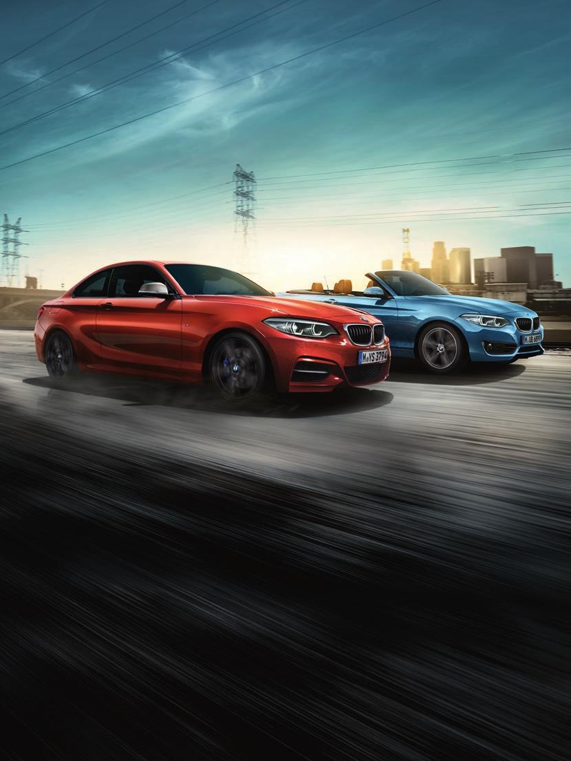 The Ultimate Driving Machine THE NEW BMW 2 SERIES COUPÉ AND CONVERTIBLE.
