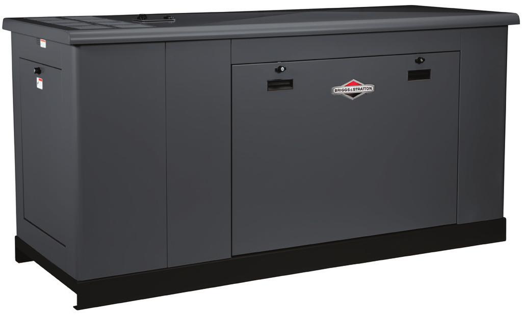 STANDBY GENERATORS 35kW ¹ COMMERCIAL STANDBY GENERATORS FEATURES AND BENEFITS Comprehensive Commercial Warranty 2 Briggs & Stratton