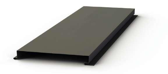 GENERL commercial industrial STEEL PROFILE LCD 12 WITHOUT GROOVE Product use Width before forming CODE 10012 Siding 17.